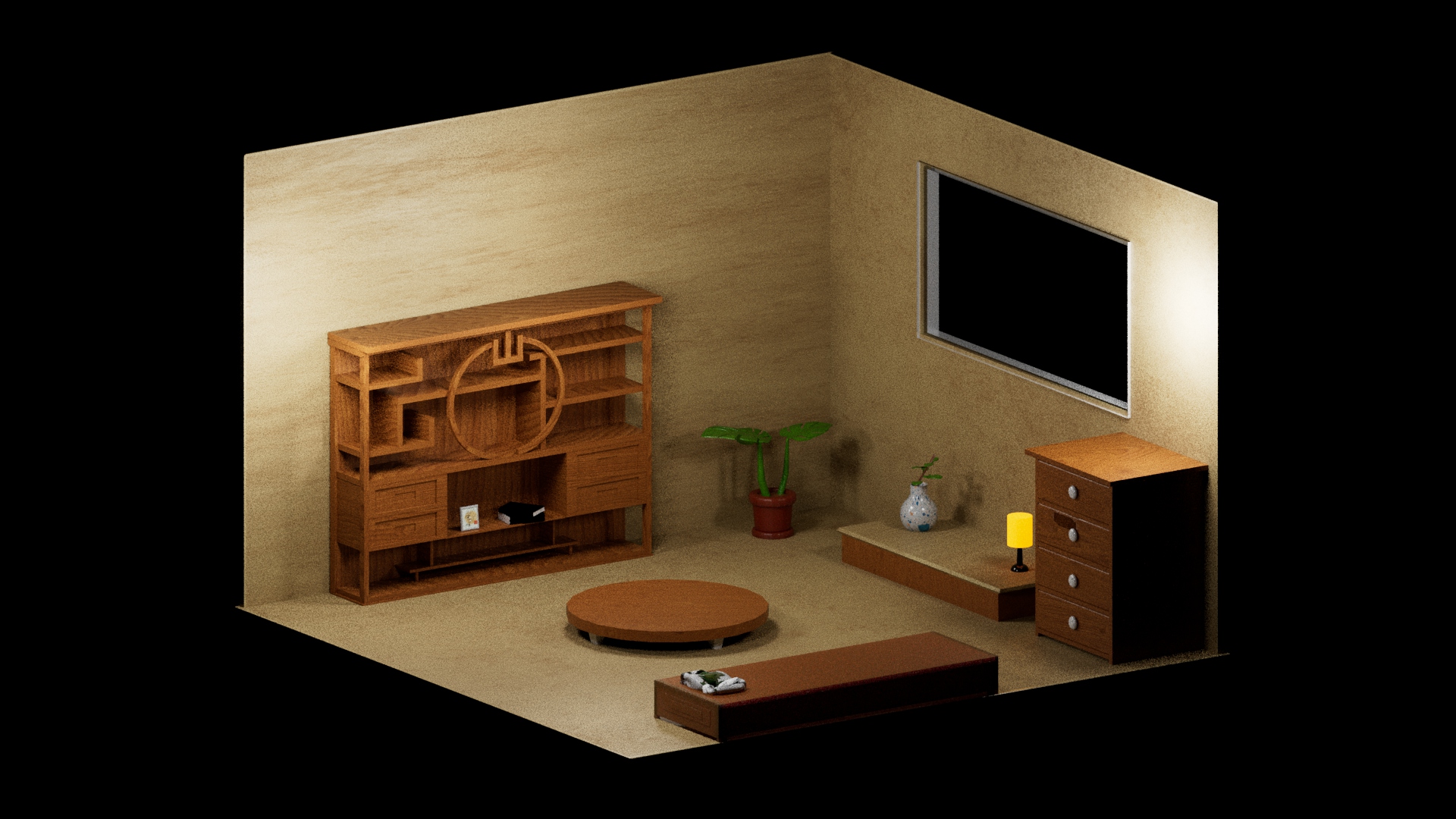 Dreamhouse miniature study 2